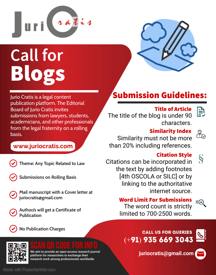 call for blogs